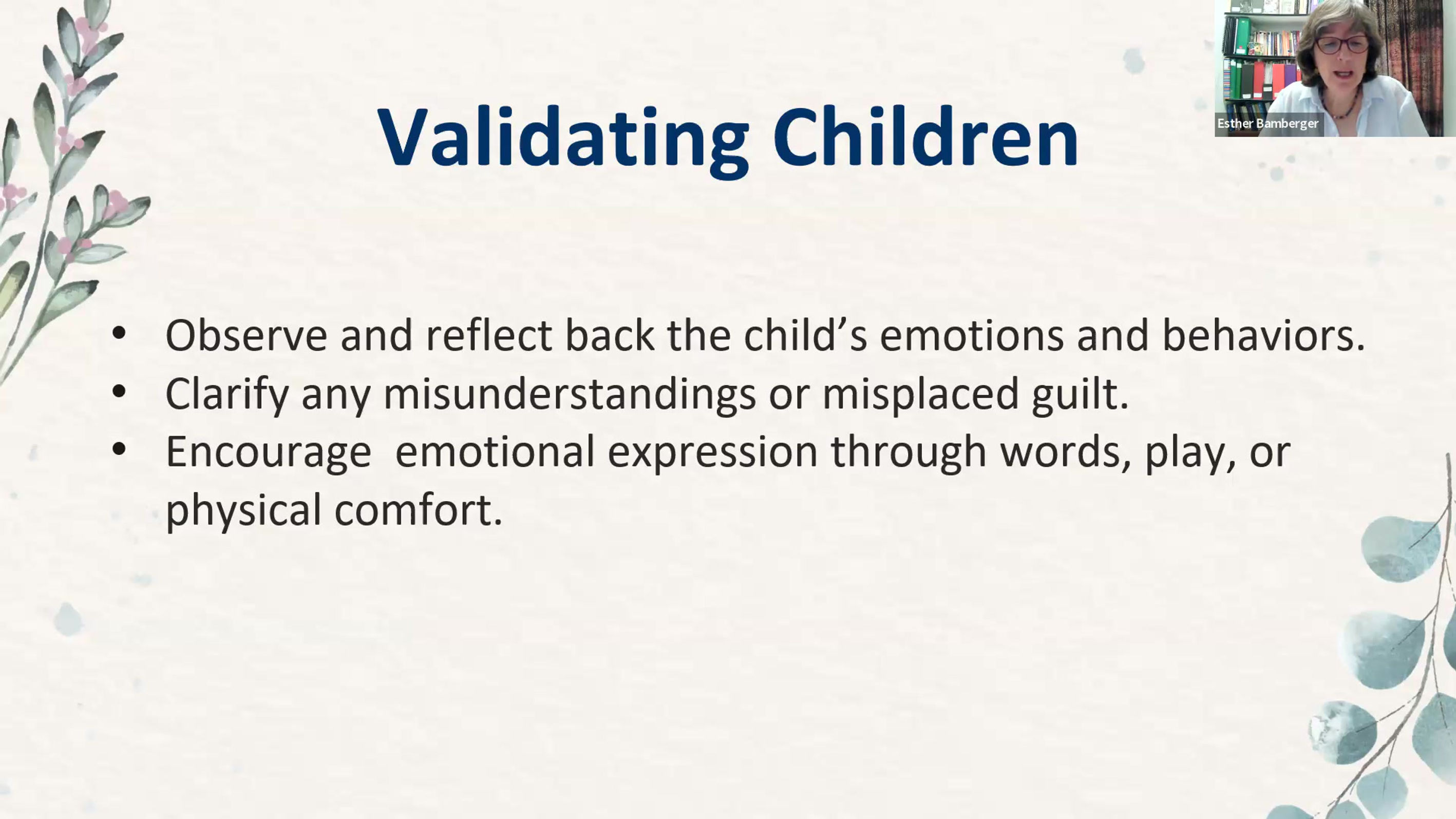 How to Talk to Children in the War